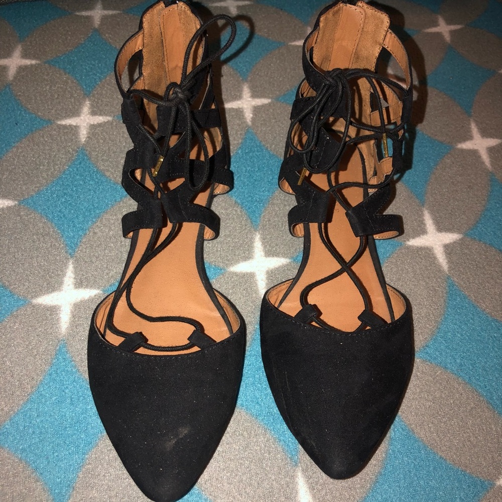 Black Ankle Flats